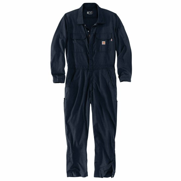 Carhartt Men's OX5539 M FR Frce Lse Fit LW Covera L REG Non-Insulated Loose Navy OX5539-FRM / 105539-I26LREG